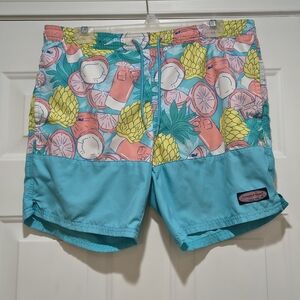 Vineyard Vines Tropical Men's Swim Trunks Size Small